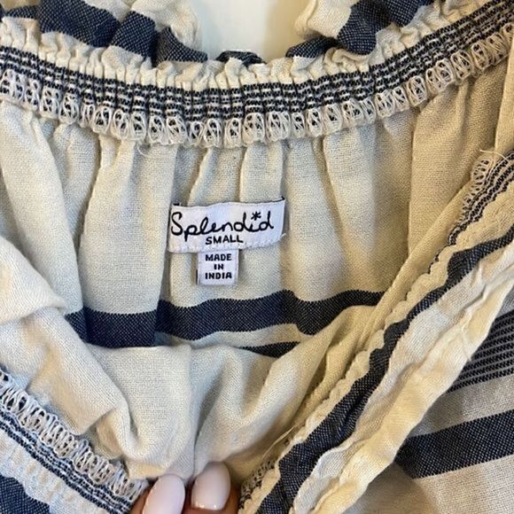 Splendid  Stripe Top Size Small - Picture 6 of 11